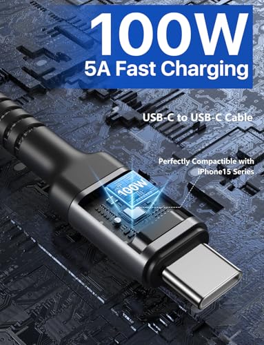 Extra Long USB C to USB C Cable 15FT