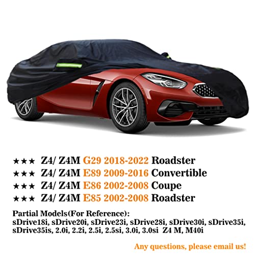 Custom Upgraded Car Cover Compatible with BMW Z4 E85 E86 E89 G29