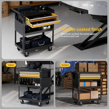 5 Tier Heavy Duty Rolling Tool Cart