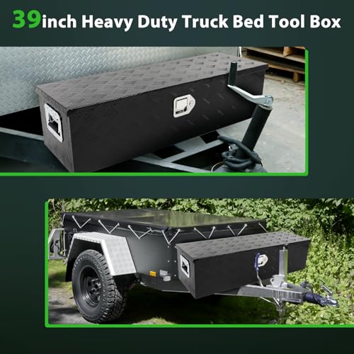 39 Inch Aluminum Heavy Duty Truck Bed Tool Box