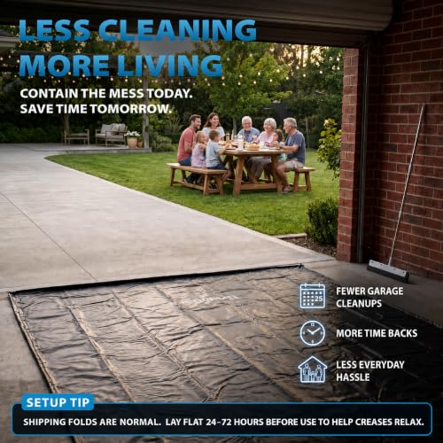 7'9" x 16' Garage Floor Mat