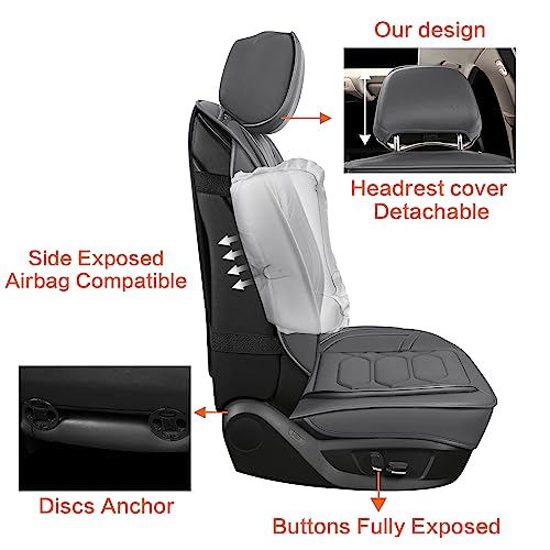 Leather Car Seat Covers Full Set