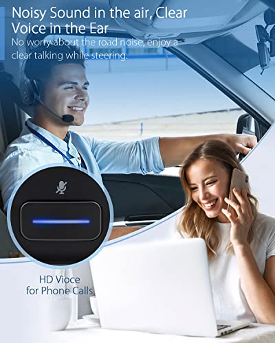 JM100 Trucker Bluetooth Headset with AI Noise Canceling