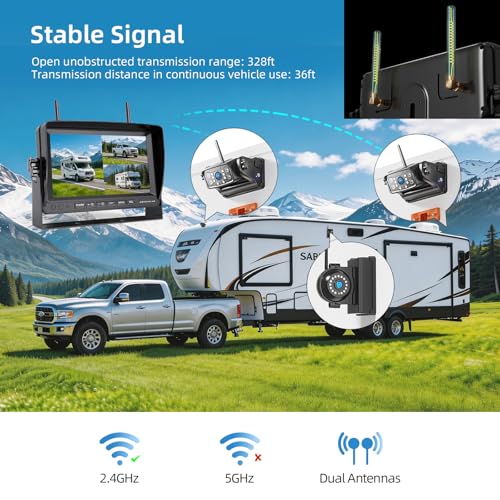 Magnetic Wireless Backup Camera