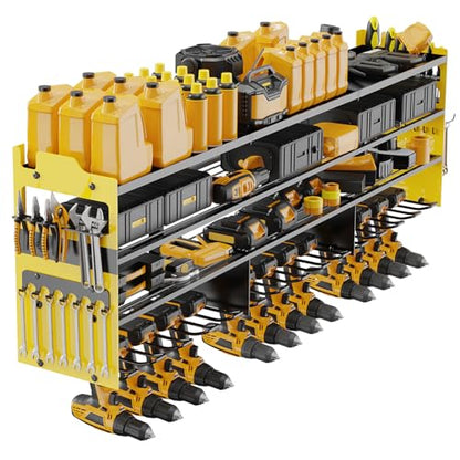 Power Tool Organizer Wall Mount with 12