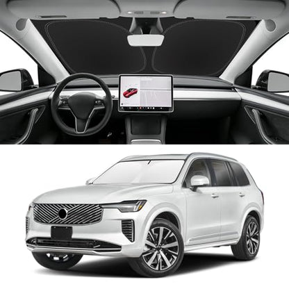 Custom Fit Windshield Sun Shade for Volvo XC90 2016