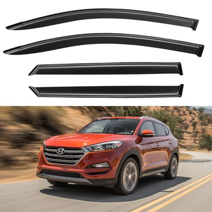 Window Visors Rain Guards for 2016 2017 2018 2019 2020 2021 Hyundai Tucson