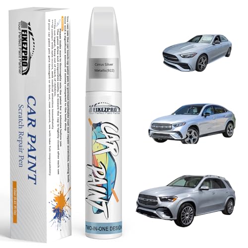 922 Cirrus Silver Metallic Car Touch Up Paint for Mercedes