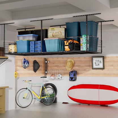 3 x 8FT Overhead Garage Storage Rack