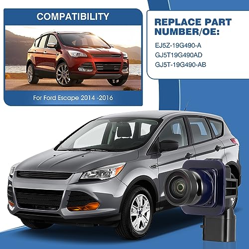 Rear View Backup Reverse Camera Parking Fit for Ford Escape 2014 2015 2016
