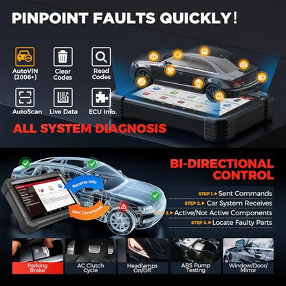 X431 Scanner PRO Dyno 2026 Bidirectional Tool for 99.99% of Cars