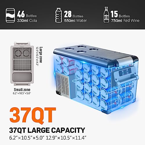 37QT 12 Volt Refrigerator