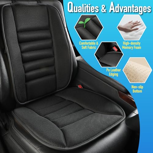 Car Seat Cushion with Back Support Pillow (2 Count)