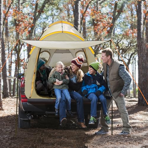 Pickup Truck Tent with Awning Shade