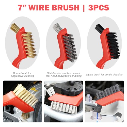 25pcs Car Detailing Brush Set