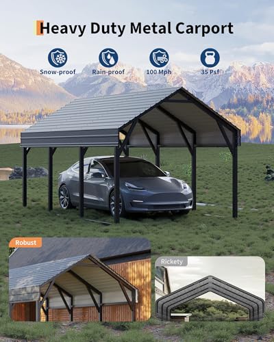 10 x 15 FT Metal Carport