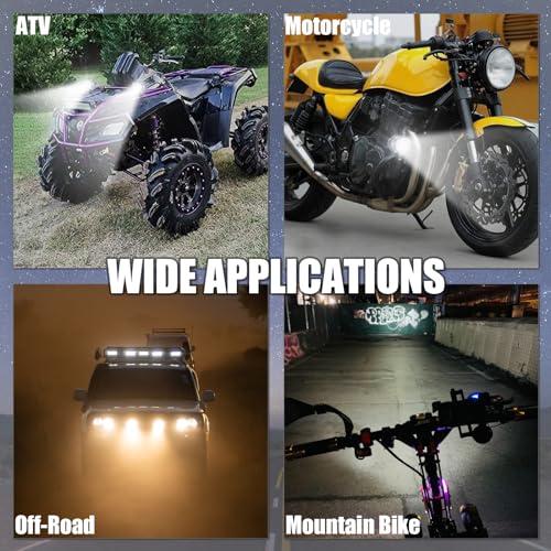 Motorcycle Driving Lights 12