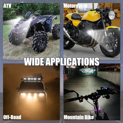 Motorcycle Driving Lights 12