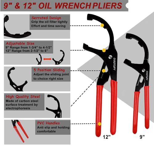 Oil Filter Wrench Set