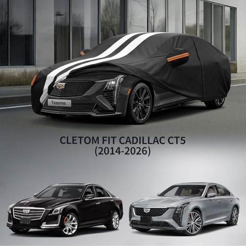 Multi Layer Car Cover Custom Fit for Cadillac CT5