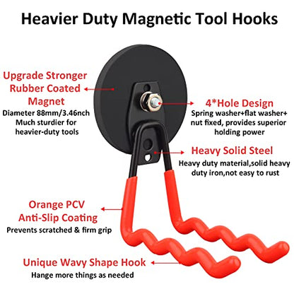 Heavy Duty Large Magnet Hooks (2 Count)