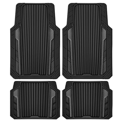 Heavy Duty Rubber Car Mats Metallic