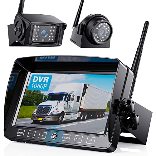 Wireless Backup Camera System with 7