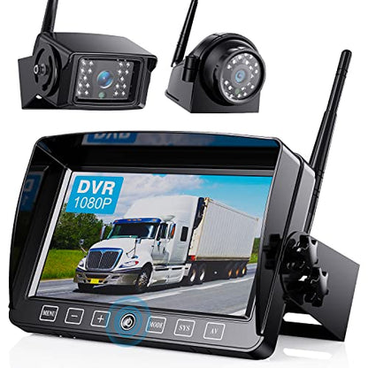 Wireless Backup Camera System with 7
