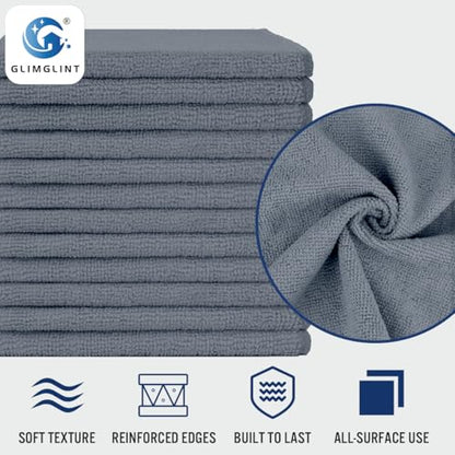 Microfiber Cleaning Cloth (12 Count)