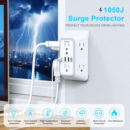 Multi Plug Outlet Surge Protector