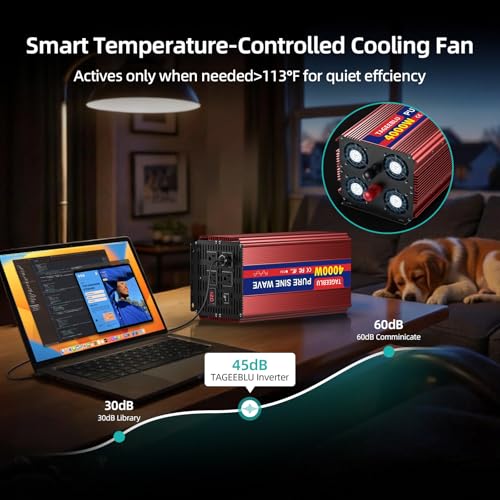 4000W Pure Sine Wave Power Inverter
