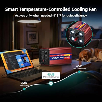 4000W Pure Sine Wave Power Inverter