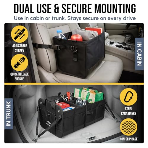 Extra Large Car Trunk Organizer