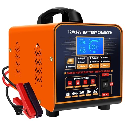 12V 24V Heavy Duty Car Battery Charger