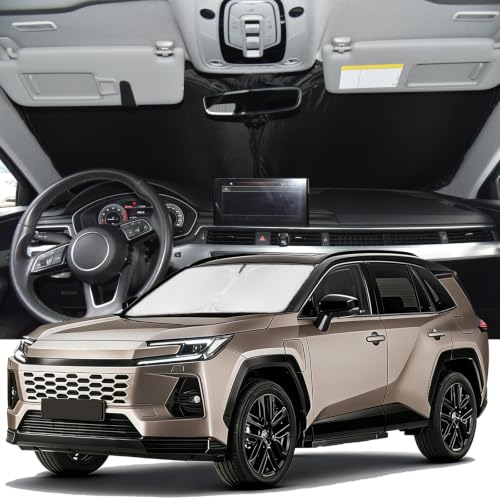 Windshield Sunshade for Toyota RAV4 2025 2026 Sun Shade