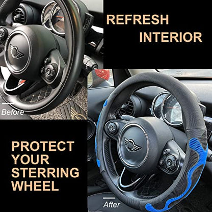 Large Size Comfy Grip Steering Wheel Cover 15.75In