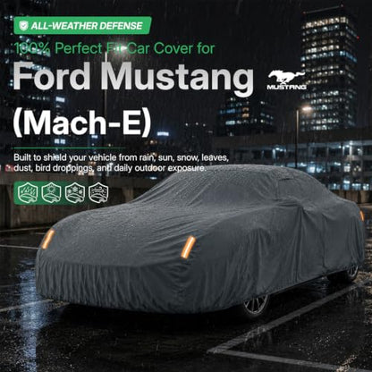 Waterproof Heavy Duty Car Cover Custom Fit Mustang 1999
