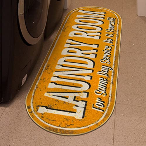 20" x 59" Oval Laundry Room Rug