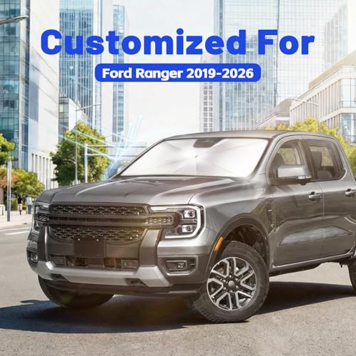 Car Windshield Sun Shade Umbrella for Ford Ranger 2019