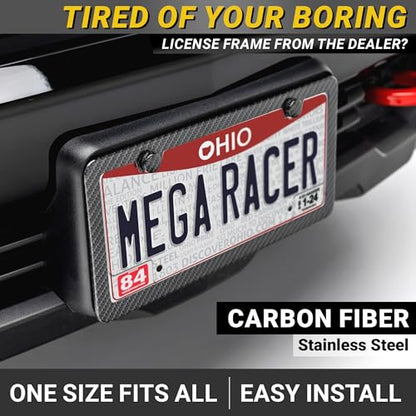 Premium Slim License Plate Frames