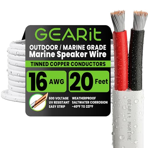 16 Gauge Marine Speaker Wire