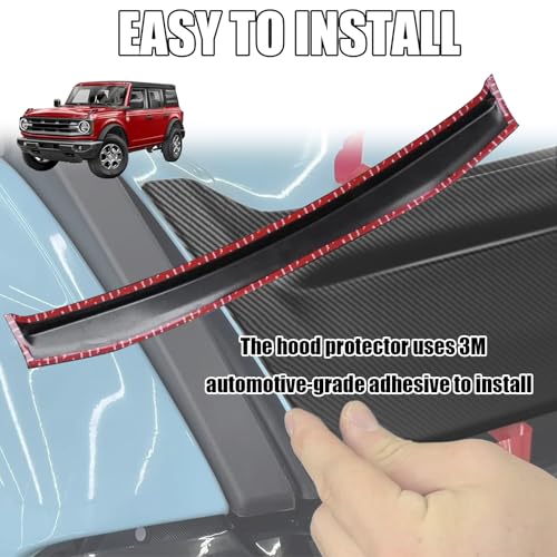 Hood Deflector Hood Protector for Bronco 2