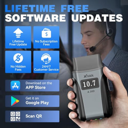 A30D Bidirectional OBD2 Scanner Diagnostic Tool All System & 19 Reset