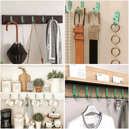 20 Pack Coat Hooks for Hanging (20 Count)