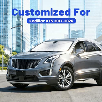 Car Windshield Sun Shade Umbrella for Cadillac XT5 2017