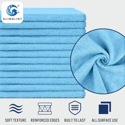 Microfiber Cleaning Cloth (12 Count)