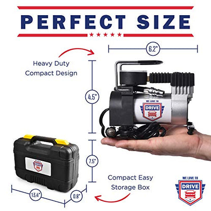 Tire Inflator Portable Air Compressor