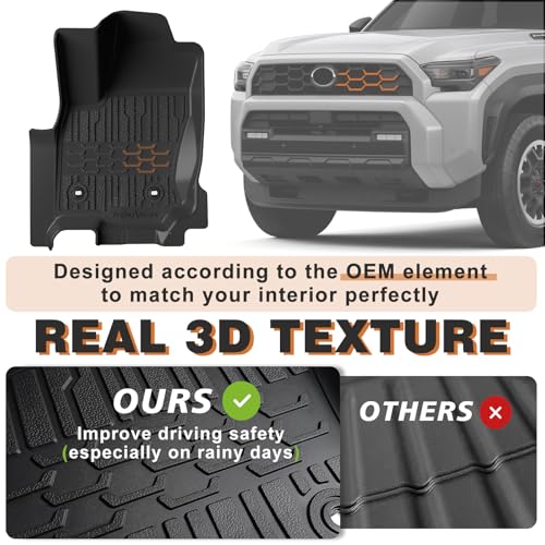 Floor Mats &Trunk Mat for 2025+ Toyota 4Runner Hybrid