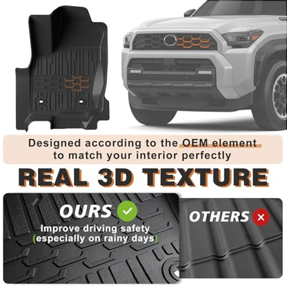 Floor Mats &Trunk Mat for 2025+ Toyota 4Runner Hybrid