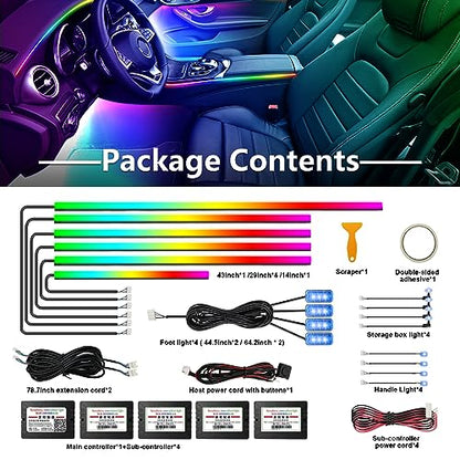 Dreamcolor Acrylic Interior Car Lights